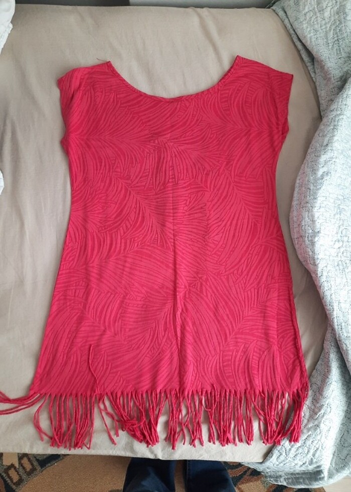 Lc waikiki plaj elbisesi pembe  - Görsel 3