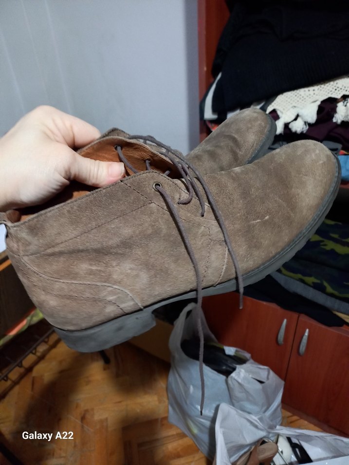 Kahverengi Süet Bağcıklı Erkek Bot - Görsel 2