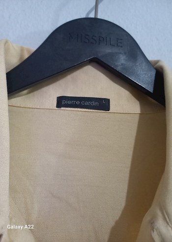 Bej Keten Erkek Polo Tişört - Görsel 3