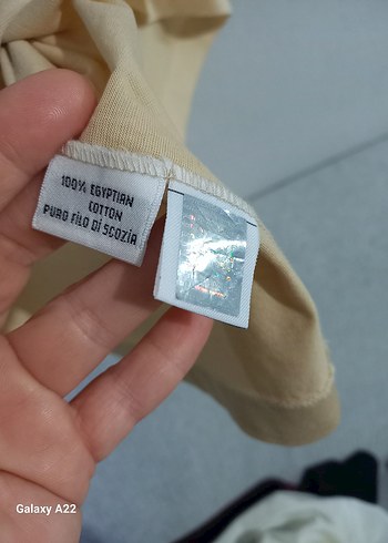 Bej Keten Erkek Polo Tişört - Görsel 5