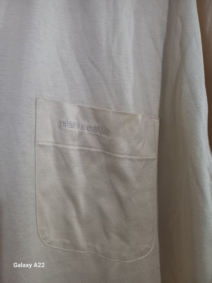 Bej Keten Erkek Polo Tişört - Görsel 4