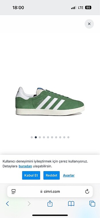 Adidas Gazelle Erkek Ayakkabı