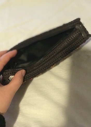 Boncuk İşlemeli Bohem Kadın Portföy Cüzdan - Görsel 4