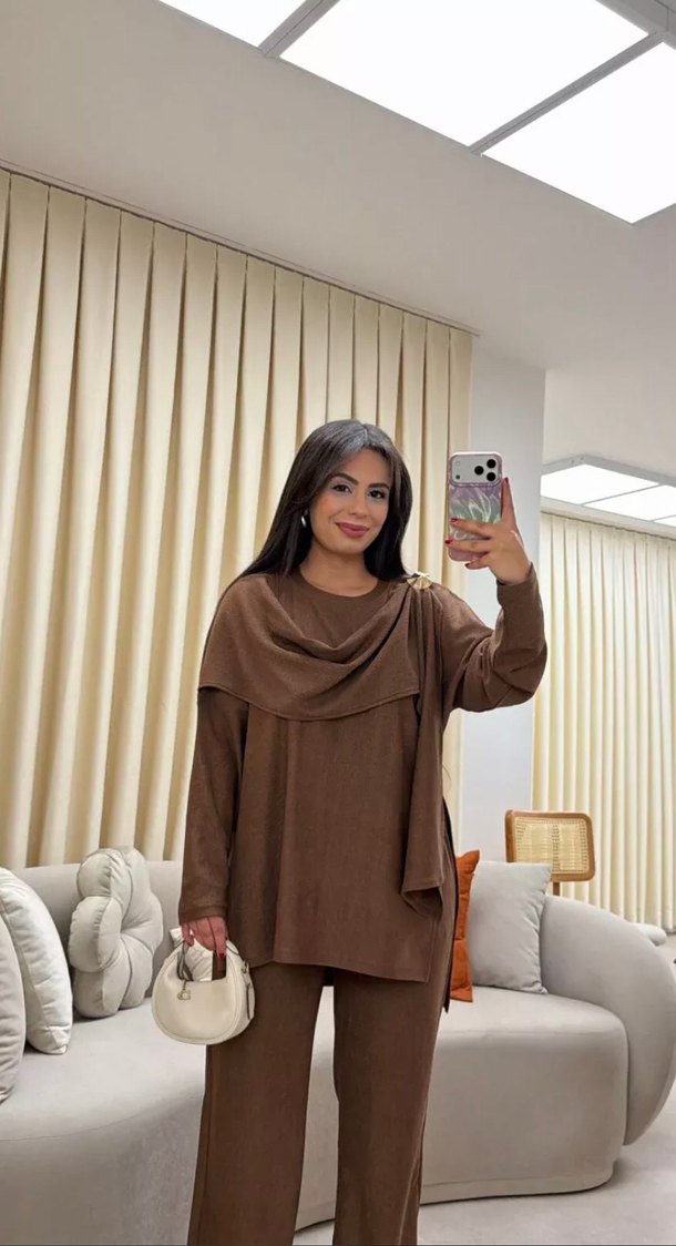 Kahverengi takım - Görsel 3