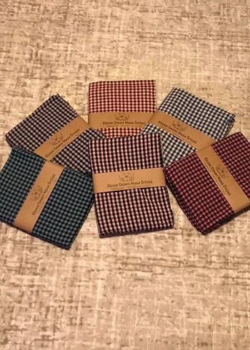 Ekose Desenli Masa örtüsü - Görsel 4