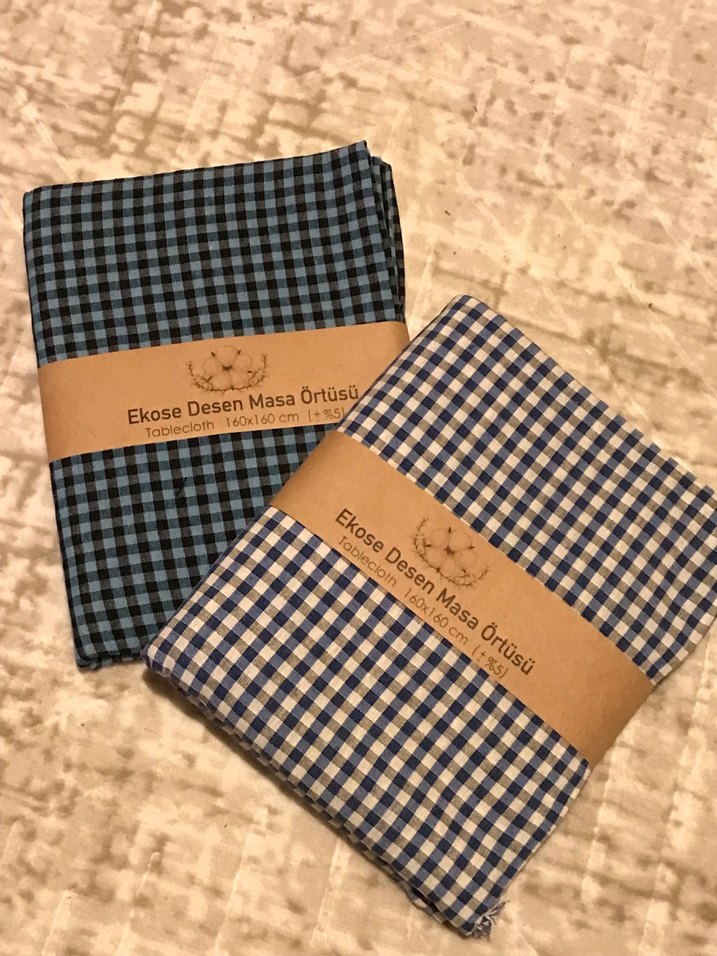 Ekose Desenli Masa örtüsü - Görsel 2