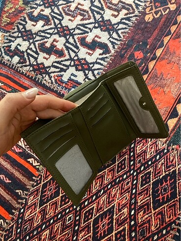  Beden yeşil Renk Cüzdan