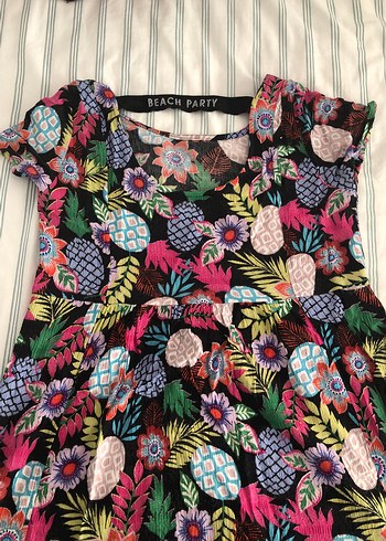 Renkli Desenli Uzun Hamile Etek - Görsel 2