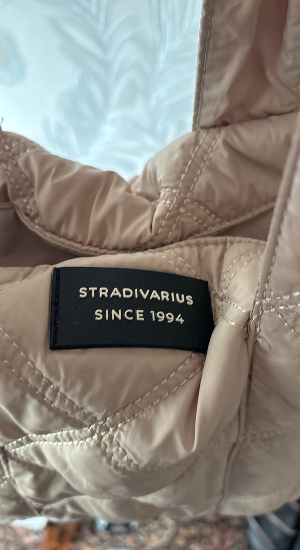 Bej Kadın Bohem Fermuarlı Çanta - Görsel 2