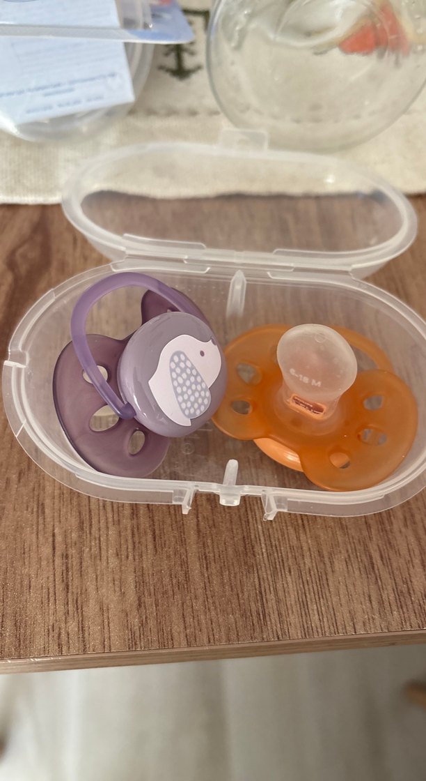 Pastel Tonlarda Bebek Emzik Seti - Görsel 2