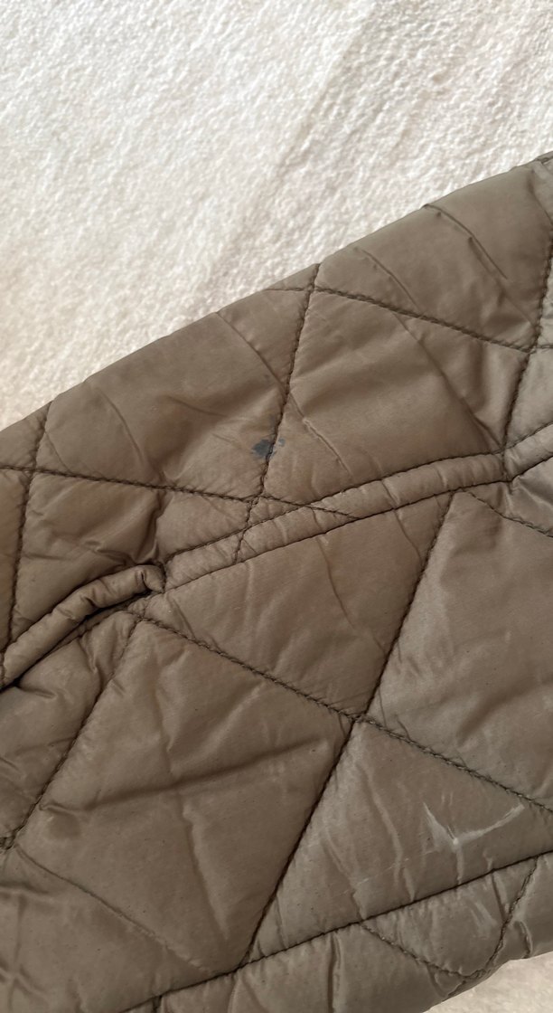 Dikişli Kahverengi Erkek Mont - Görsel 2