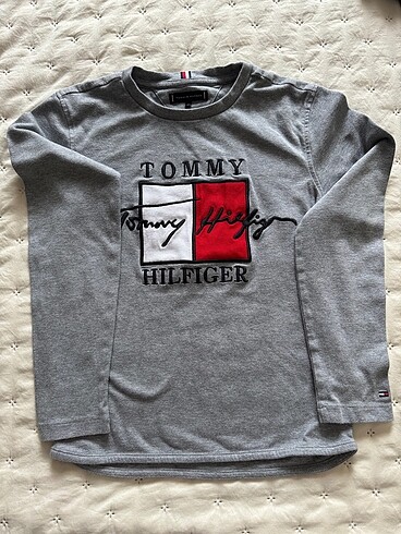 Tommy Hilfiger çocuk uzun kollu tişört