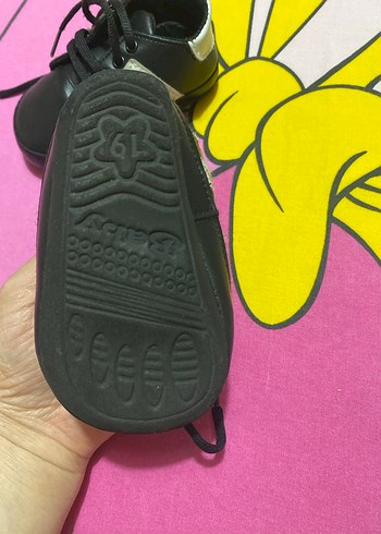 Siyah Erkek Bebek İlk Adım Ayakkabısı - Görsel 3