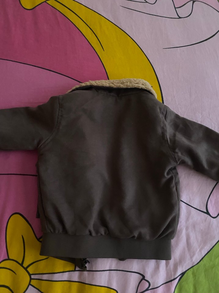 Kürklü Yaka Detaylı Erkek Çocuk Ceket - Görsel 2