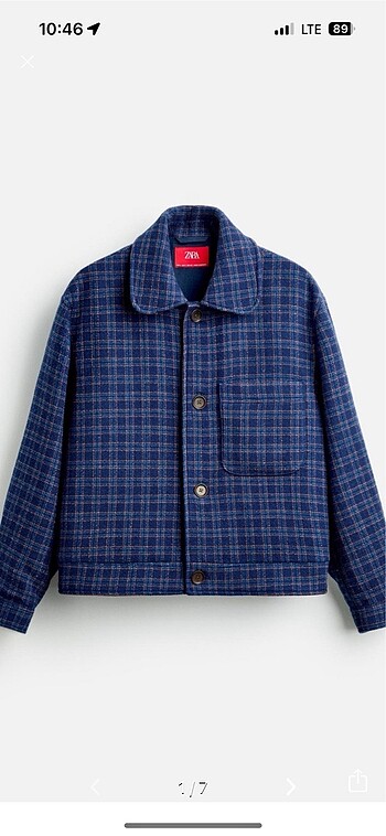 Zara Harry Lamber Yün Blazer