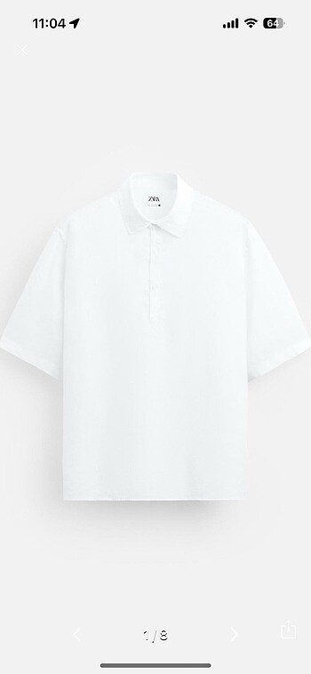 Zara Keten Polo