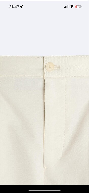 Zara Zara Origin Serisi Keten Bermuda