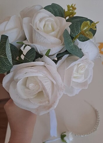 Gelin çiçeği damat yaka çiçeği - Görsel 3