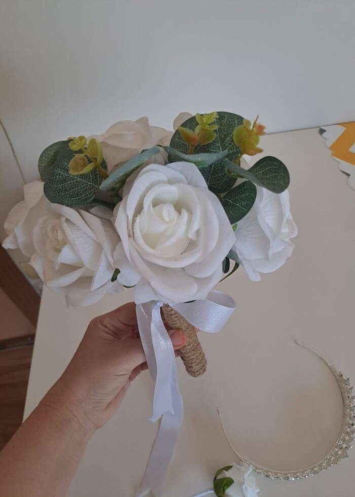 Gelin çiçeği damat yaka çiçeği - Görsel 2