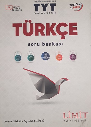 Limit TYT Türkçe Soru Bankası Yenilenmiş Baskı
