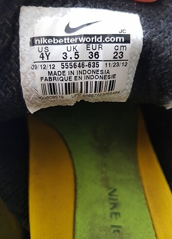 36 Beden pembe Renk Nike hali saha ayakkabi