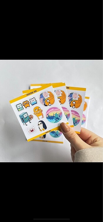 ADVENTURE TIME STICKER SHEET