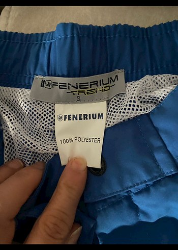 Fenerbahçe Erkek Mavi Spor Şort - Görsel 2