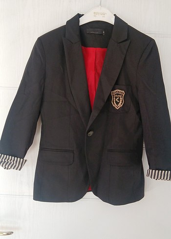 Diğer Siklik Ve Rahatlik Siyah Cocuk Blazer Ceket