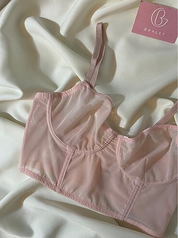 s Beden Pink tül korse