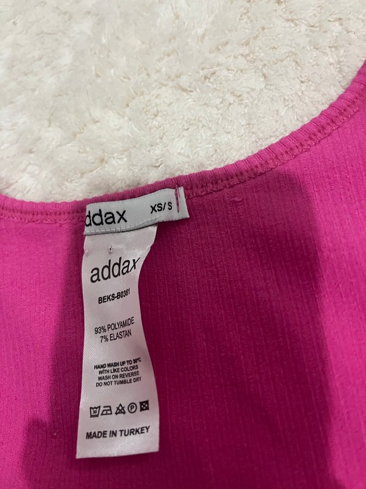 Pembe Uzun Kollu Crop Top - Görsel 3