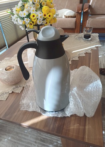Beden Emsan Gri Termos Çaydanlık 1.3 L