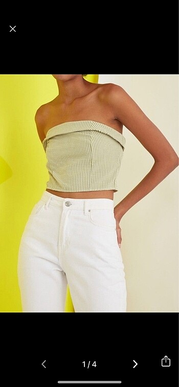 Straplez Crop
