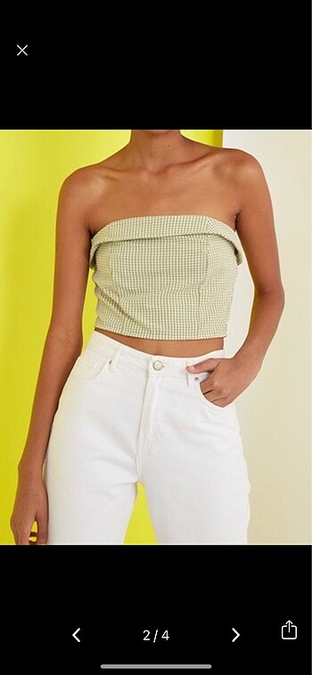 Trendyol & Milla Straplez Crop