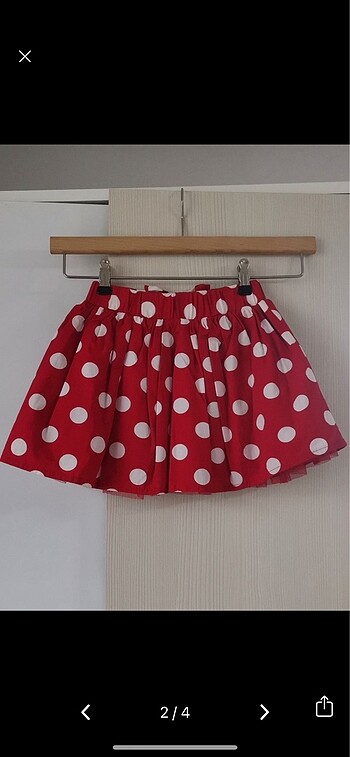 LC Waikiki Puantiyeli Kız çocuk etek
