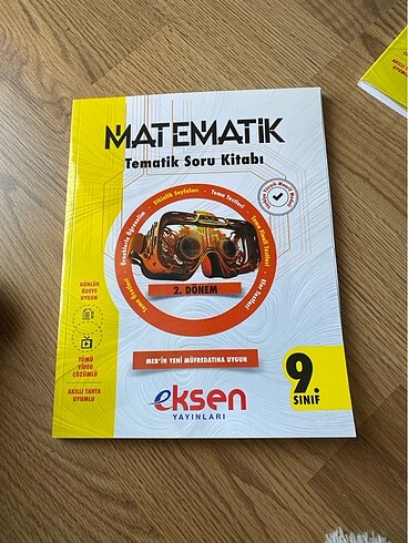 9.SINIF EKSEN YAYINLARI 2.DÖNEM MATEMATİK TEMATİK SORU BANKASI