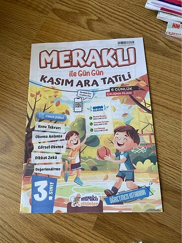 3.SINIF MERAKLI ZİHİNLER MERAKLI İLE GÜN GÜN ARA TATİL KİTABI