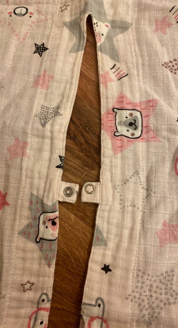 Çocuklar için pembe desenli puset örtüsü - Görsel 3