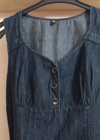 l Beden jean elbise
