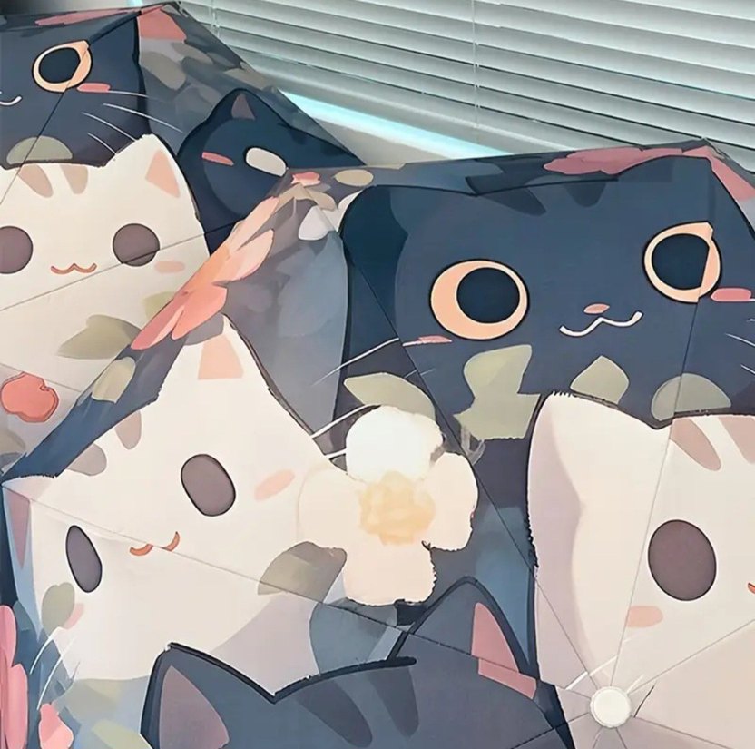 Bohem Tarzı Şişkin Kadın Şemsiye - Görsel 2