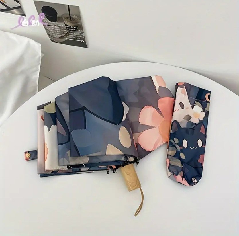 Bohem Tarzı Şişkin Kadın Şemsiye - Görsel 3