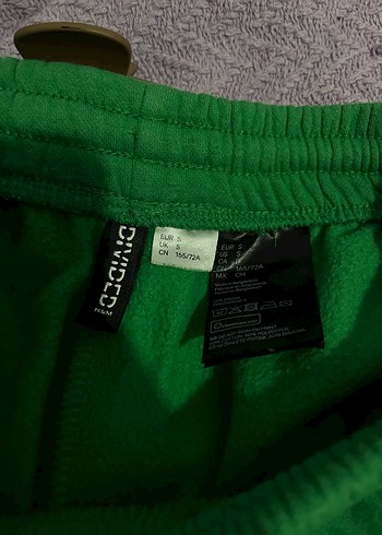 Kadın Yeşil Oversize Pamuklu Eşofman Altı - Görsel 4