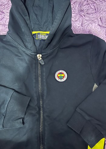 Sarı Detaylı Kapüşonlu Erkek Sweatshirt - Görsel 3