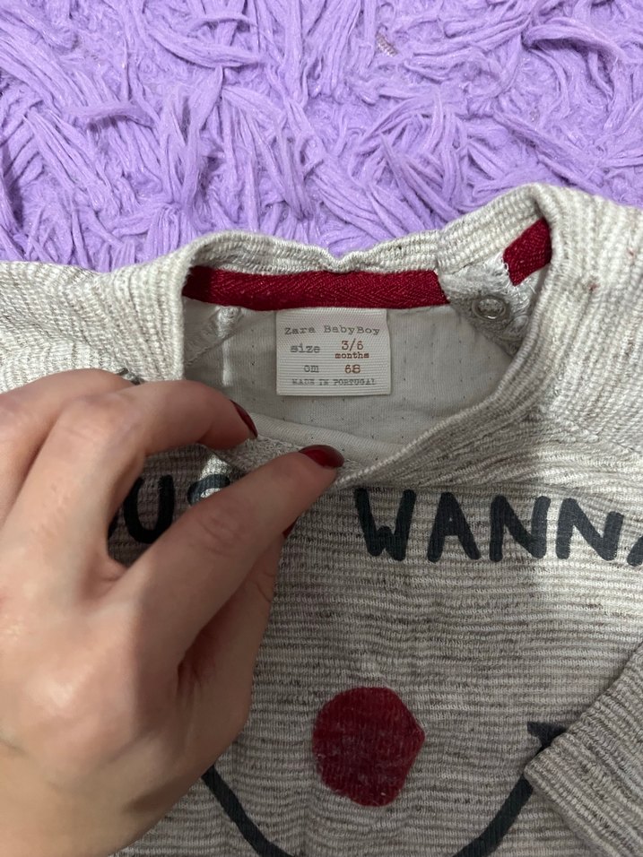 Gri Erkek Çocuk Triko Sweatshirt - Görsel 2