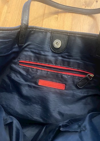 Tommy Hilfiger monogram logolu çanta - Görsel 4