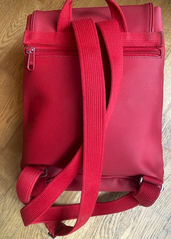 Kırmızı Lacoste Kadın Sırt Çantası - Görsel 4