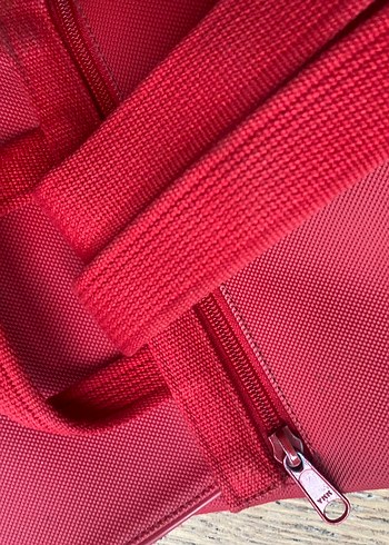 Kırmızı Lacoste Kadın Sırt Çantası - Görsel 7