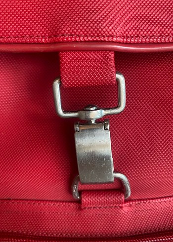 Kırmızı Lacoste Kadın Sırt Çantası - Görsel 5