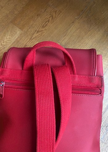 Kırmızı Lacoste Kadın Sırt Çantası - Görsel 2