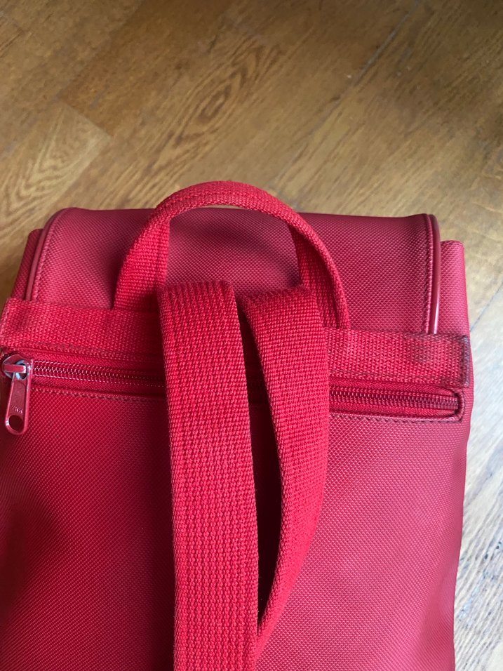 Kırmızı Lacoste Kadın Sırt Çantası - Görsel 2