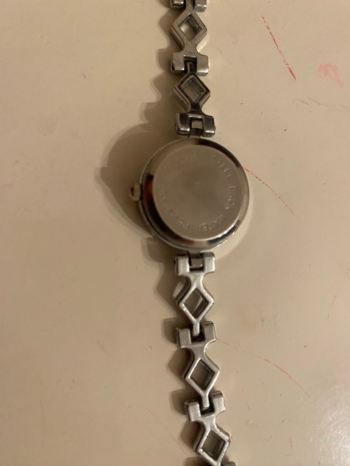 Jes Zincir Detaylı Pembe Kadın Kol Saati - Görsel 2